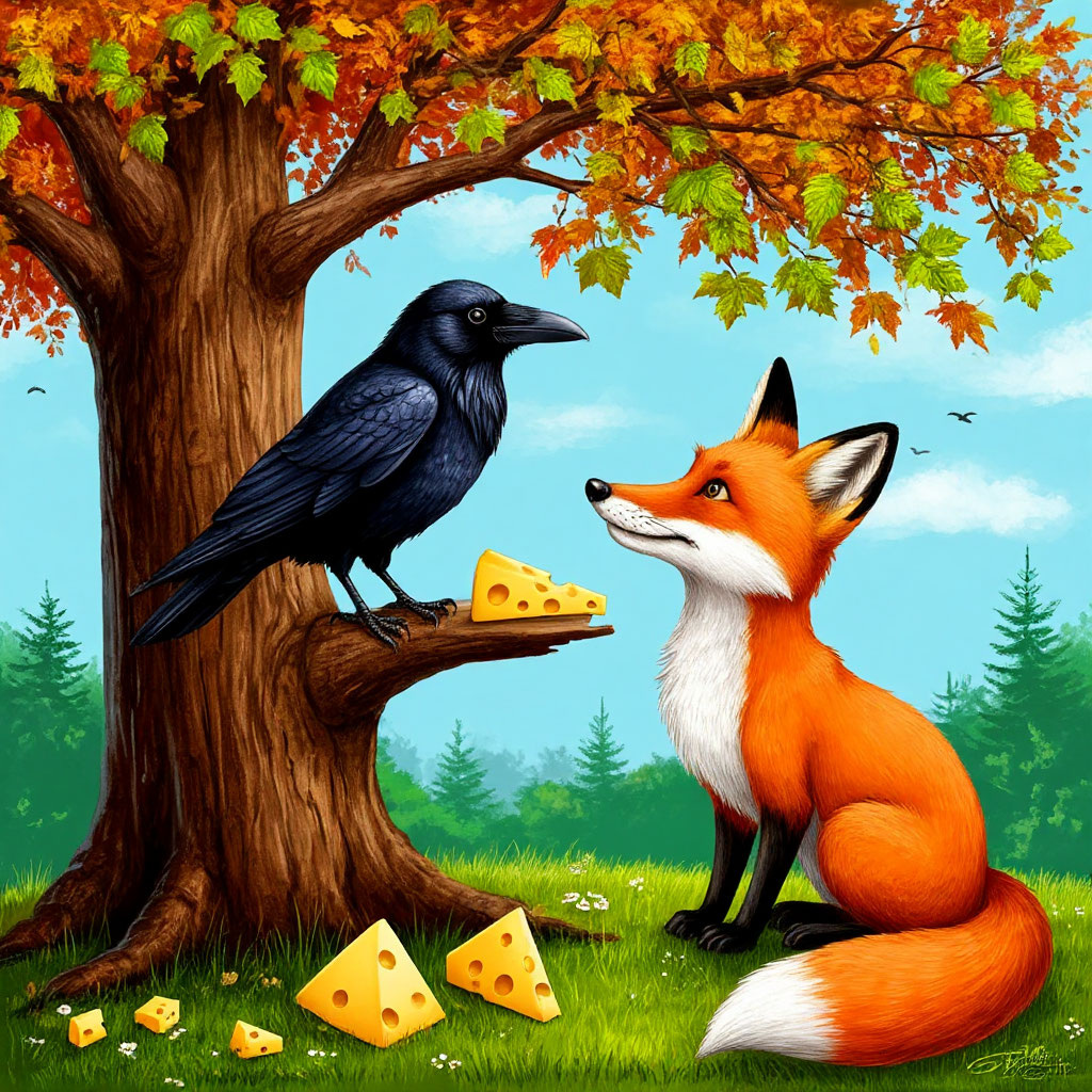 Картинка создана автором в Шедеврум