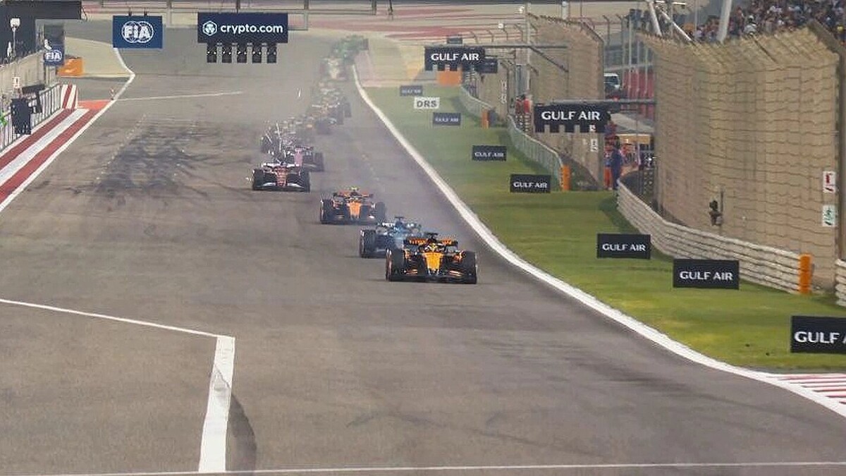     Автор: скриншот трансляции F1