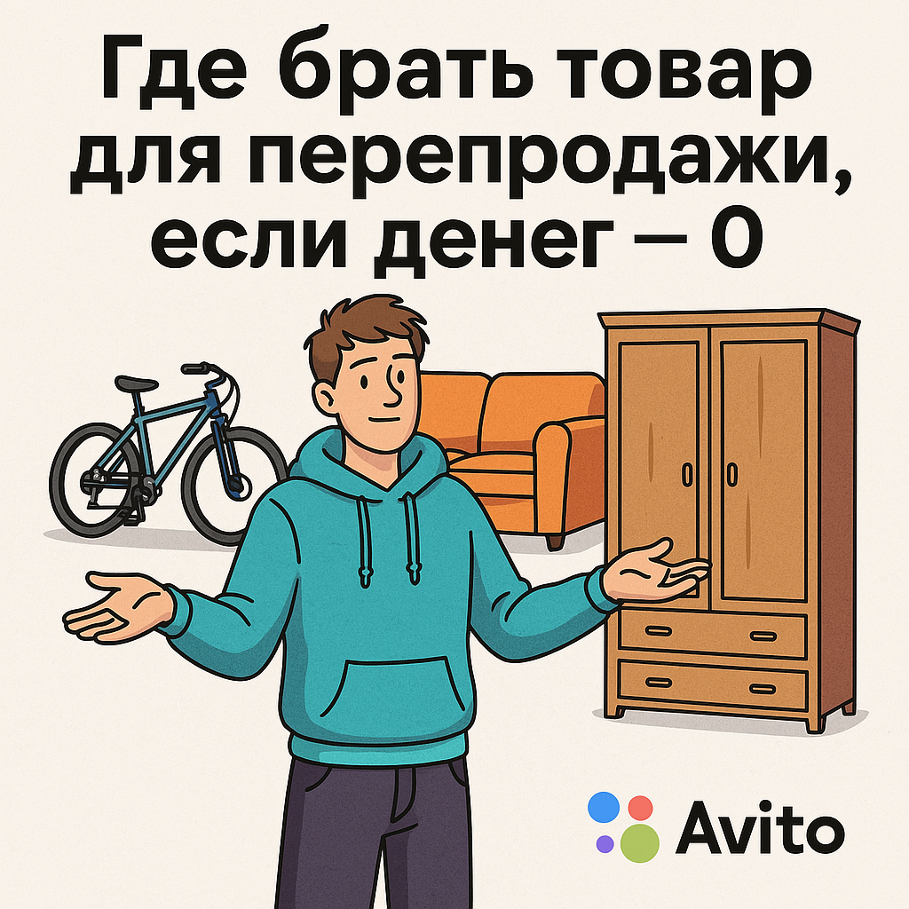 📦 Где брать товар для перепродажи, если денег — 0