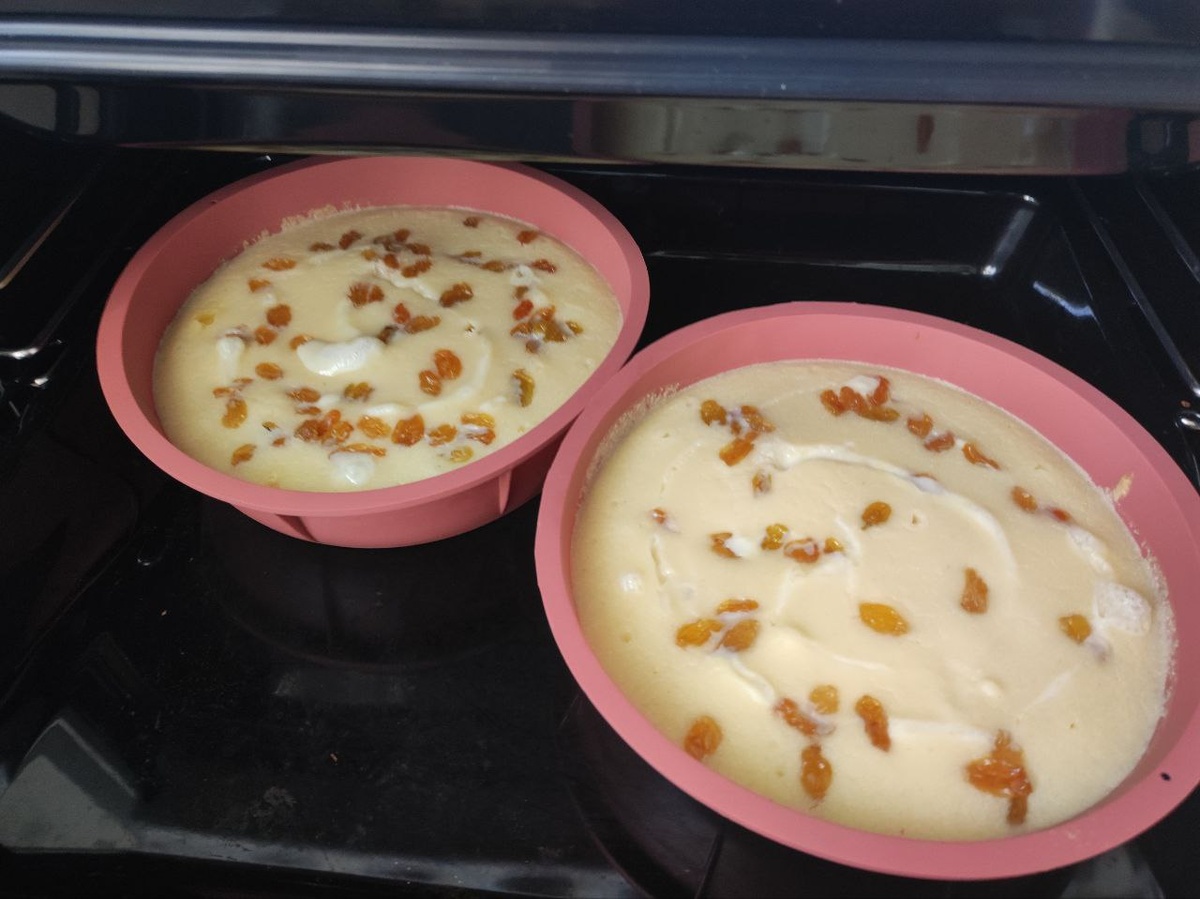 Пудинг из риса и манки