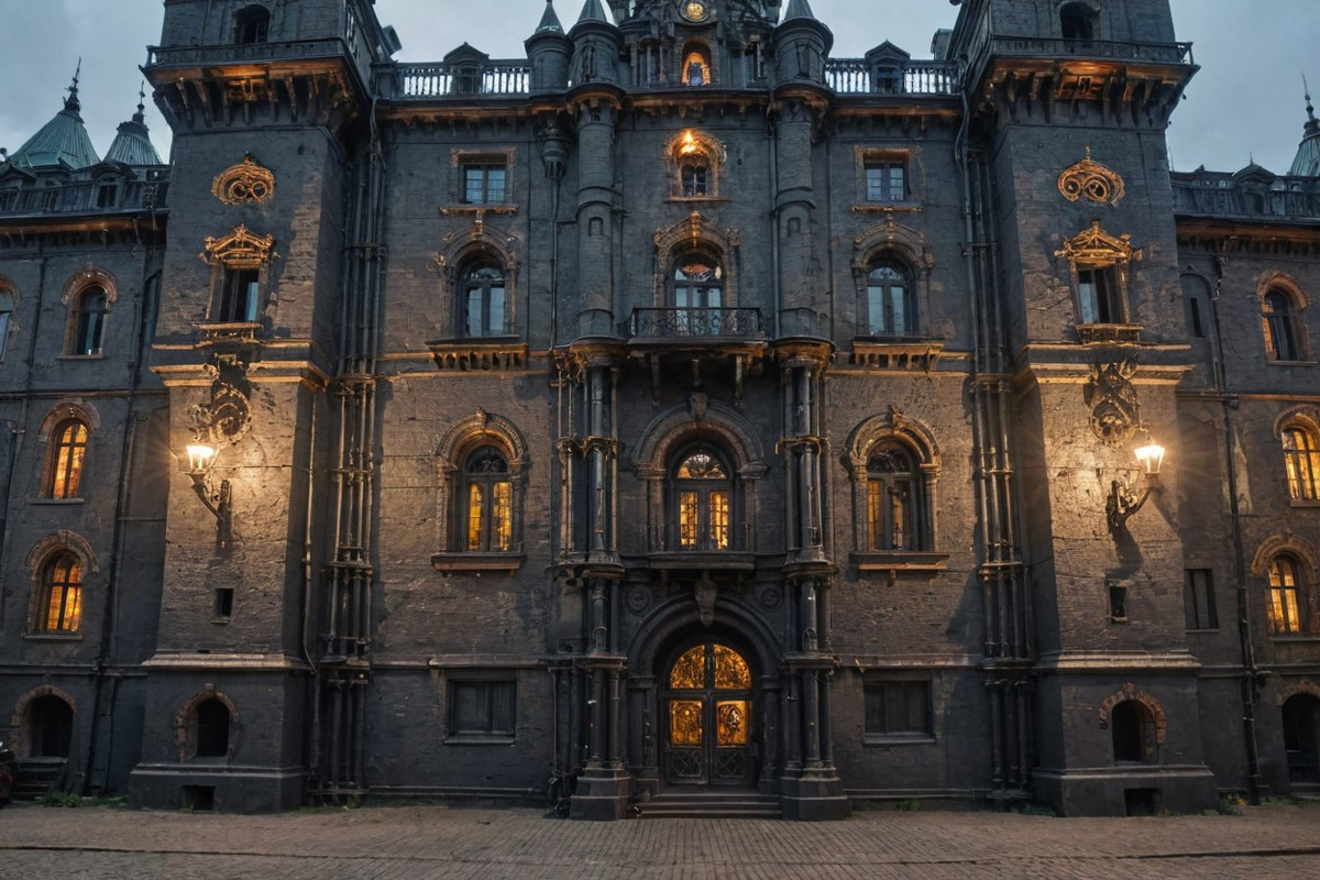 Жилище графа Муравьёва по версии ИИ