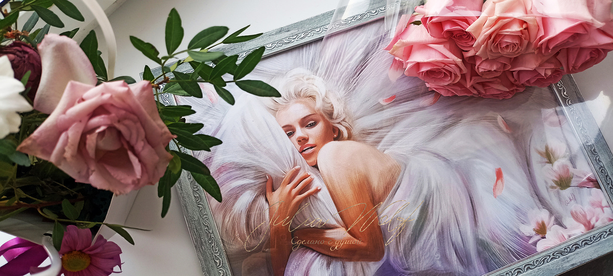 Картина под заказ у художницы Джулии Вульф