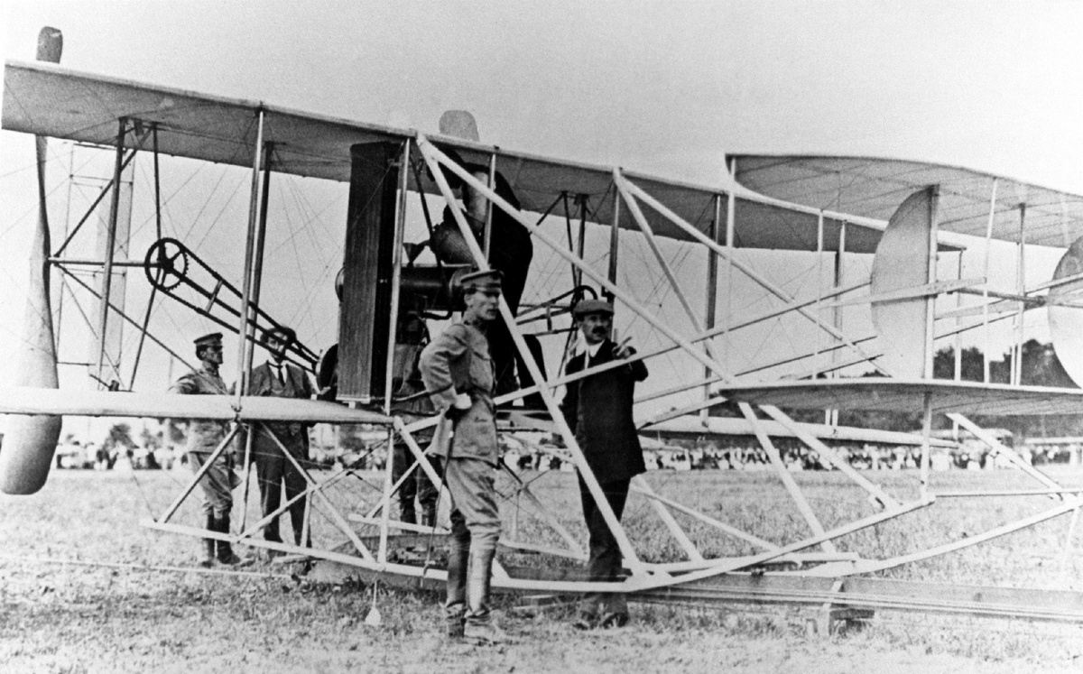 Братья Райт в 1905 году