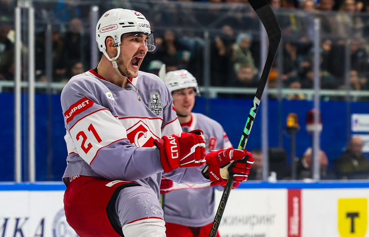 Алам Ружичка стал героем "Спартака" в матче с "Салаватом Юлаевым". Фото: ХК "Спартак"