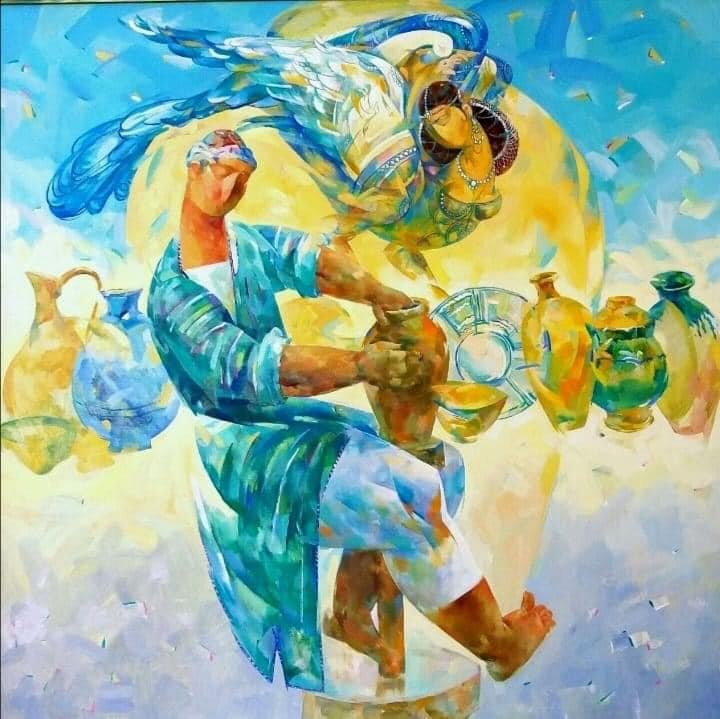 Художник - Эркин Джураев.