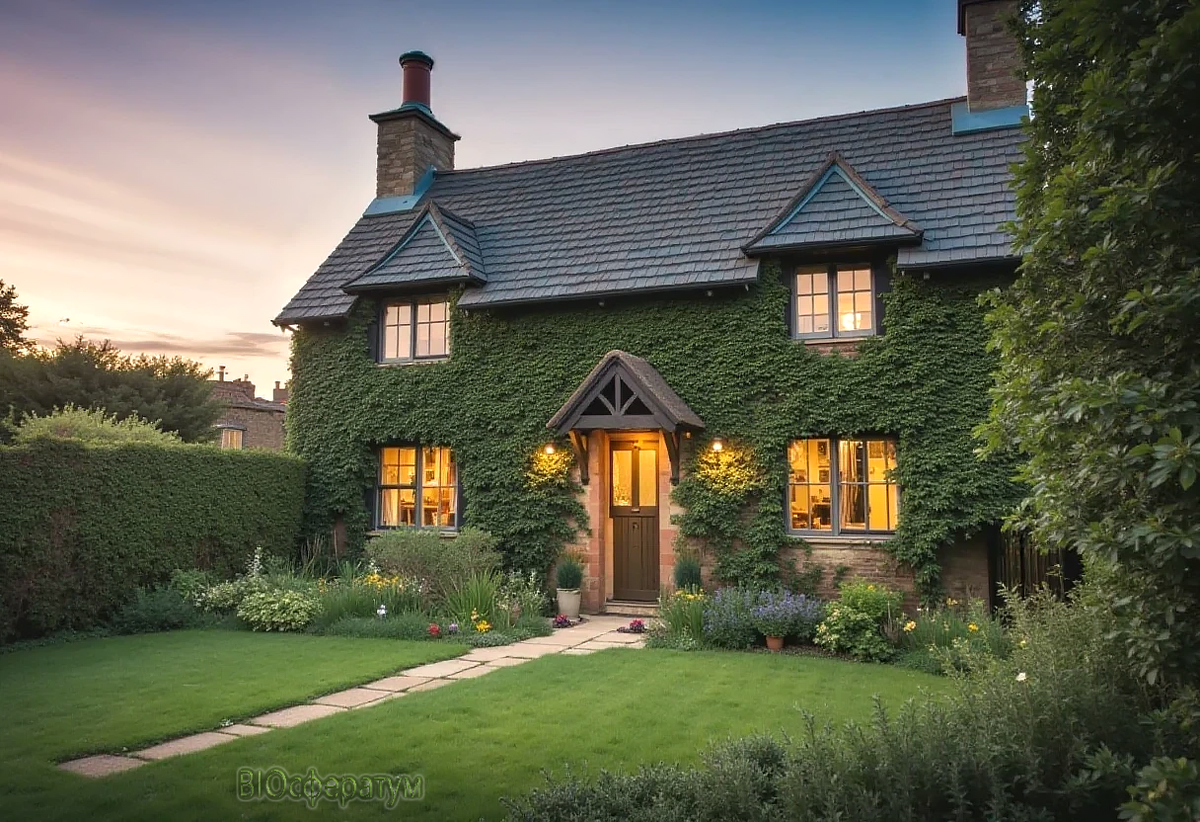 В доме кто-то поселился.