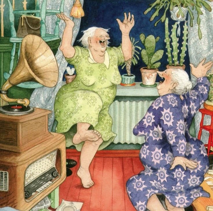 Веселые старушки Инге Лёёк