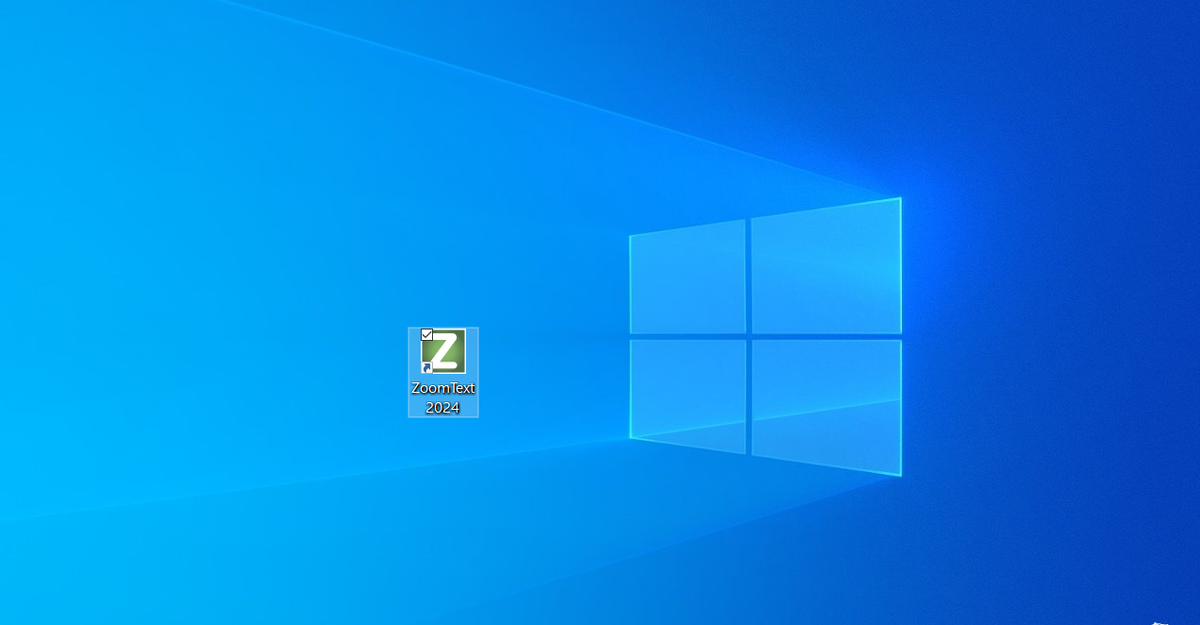 Внешний вид программы ZoomText