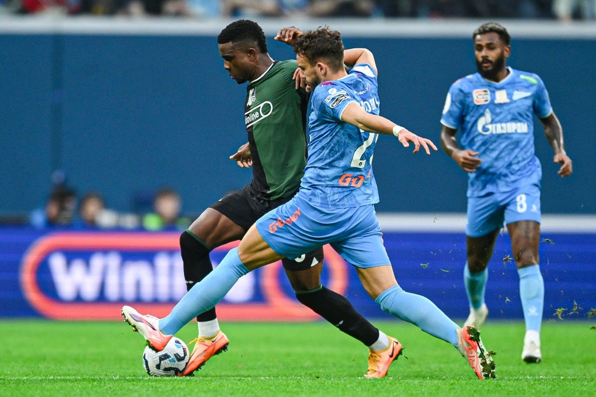 "Зенит" 4:1 "Краснодар"