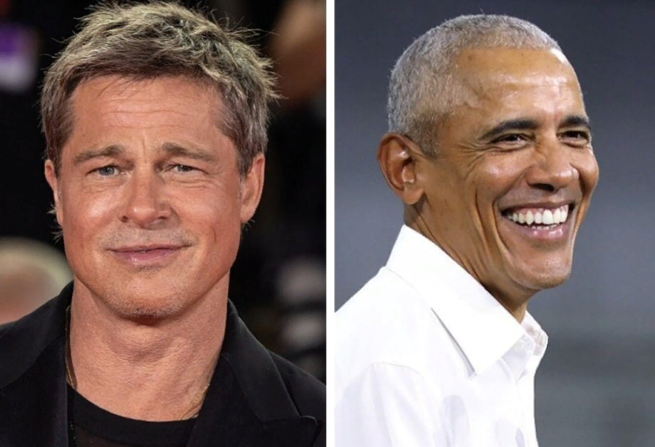 Брэд Питт / Барак Обама / Википедия