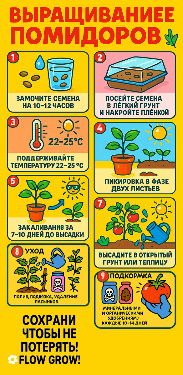 Памятка от flow grow