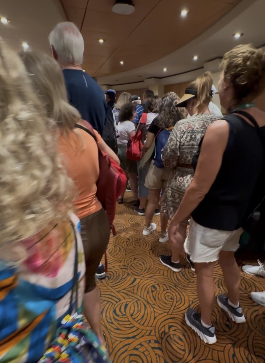 Очередь на выход