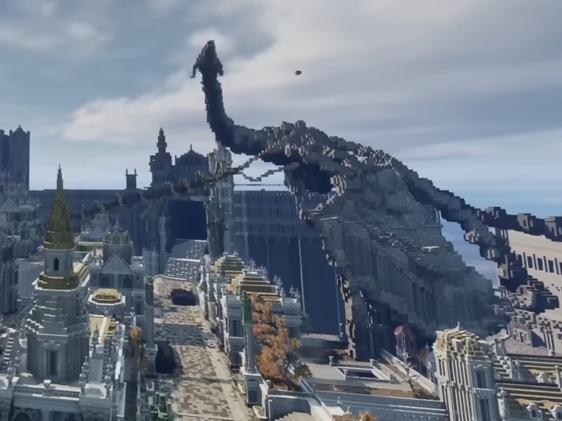    Геймер перенёс играбельную карту Elden Ring в Minecraft в формате 1:1