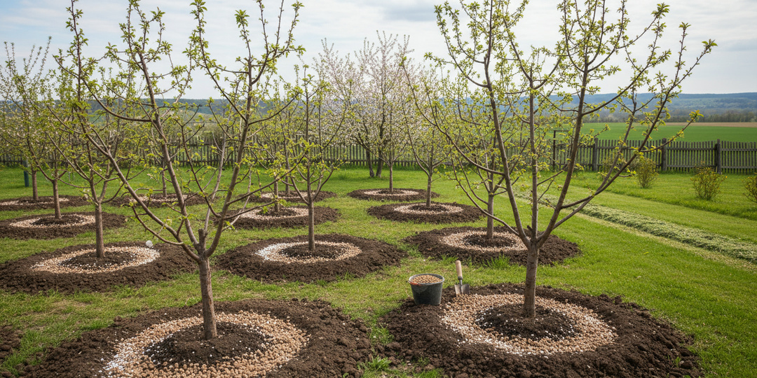 Самая первая и важная подкормка деревьев ранней весной! Не пропустите!