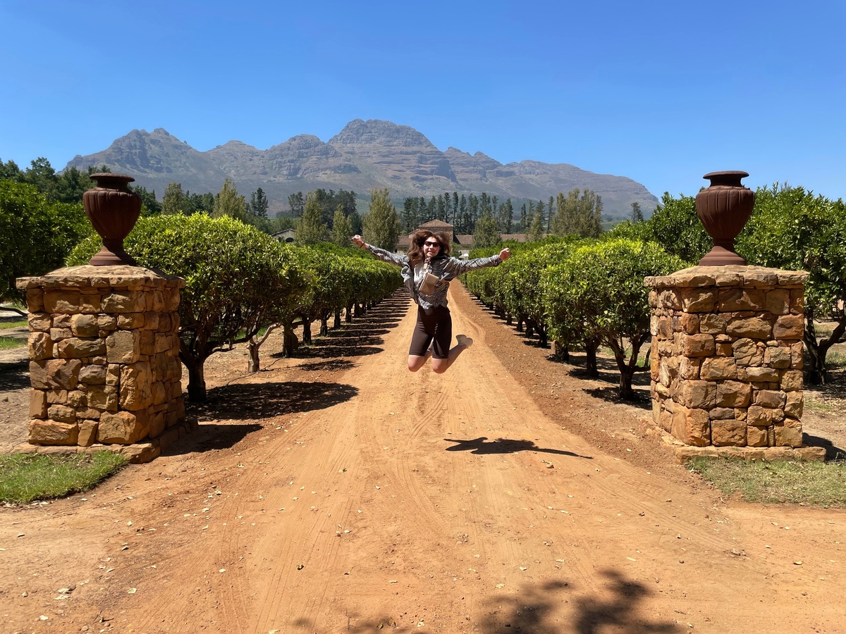 Счастливая Надежда Алексеевна в ЮАР. 2024.