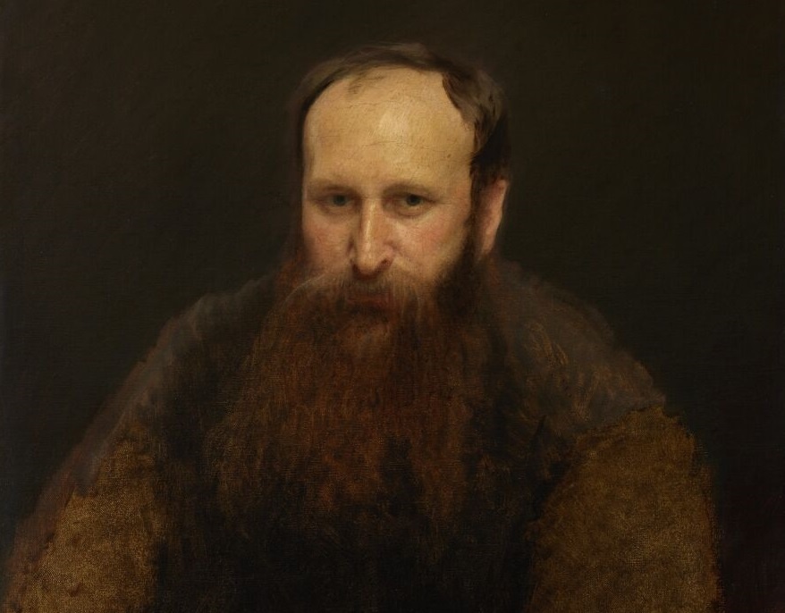     Иван Крамской «Портрет художника Василия Васильевича Верещагина» (фрагмент), 1883 г., общественное достояние