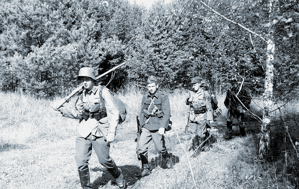 Финские солдаты в Карелии, 1944 г.