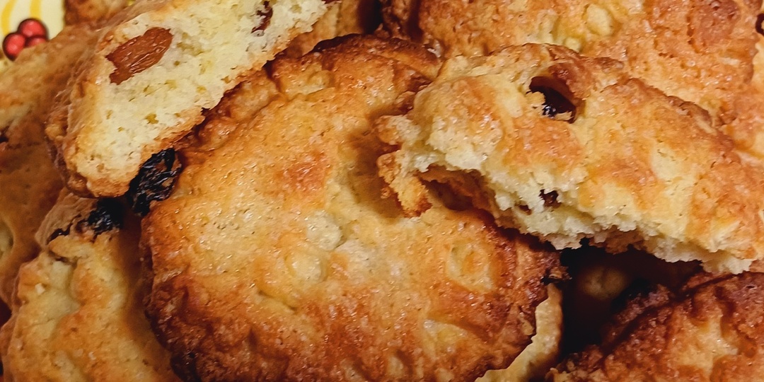 Напекла печенье за 20 минут. Из того что всегда есть.