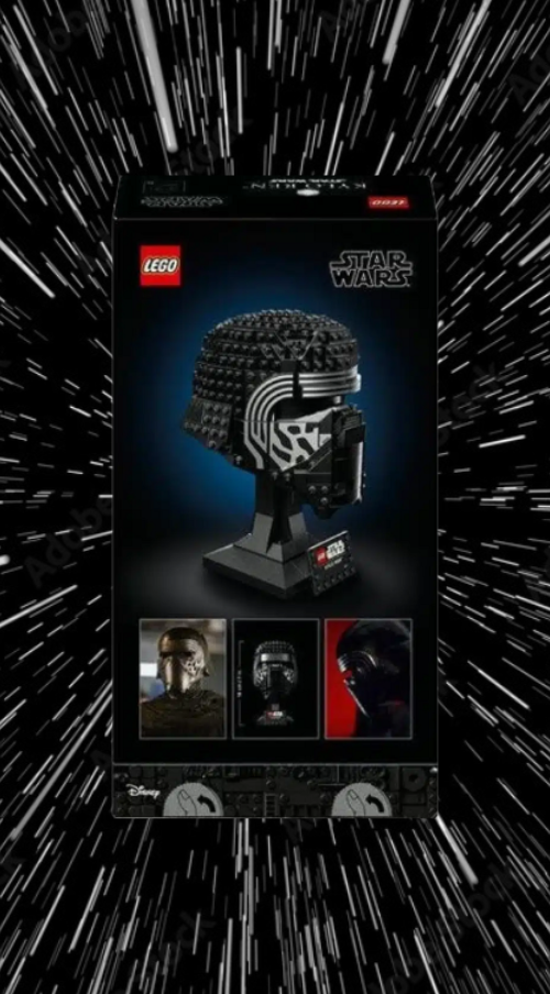 LEGO Star Wars 75415 Kylo Ren Helmet 
