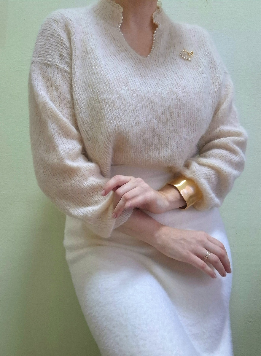 Джемпер Рококо Стильное вязание KNITMILO 