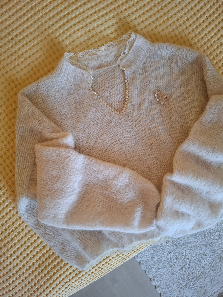 Джемпер Рококо Стильное вязание KNITMILO 