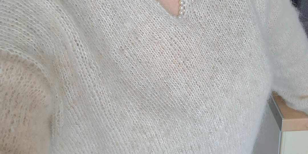 Блуза Рококо. Новое бесплатное описание вязания