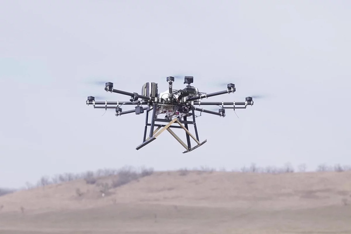 Грузовой  агродрон.