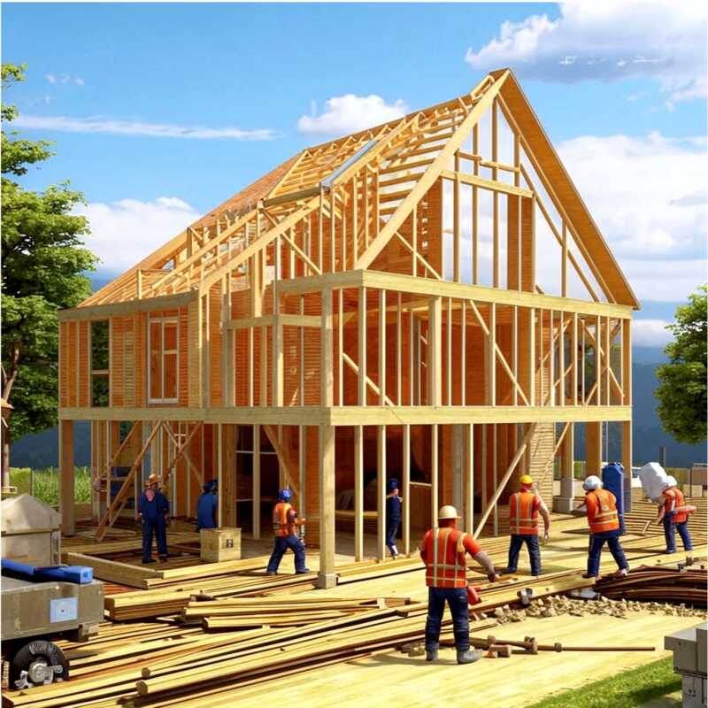 Преимущества каркасных домов