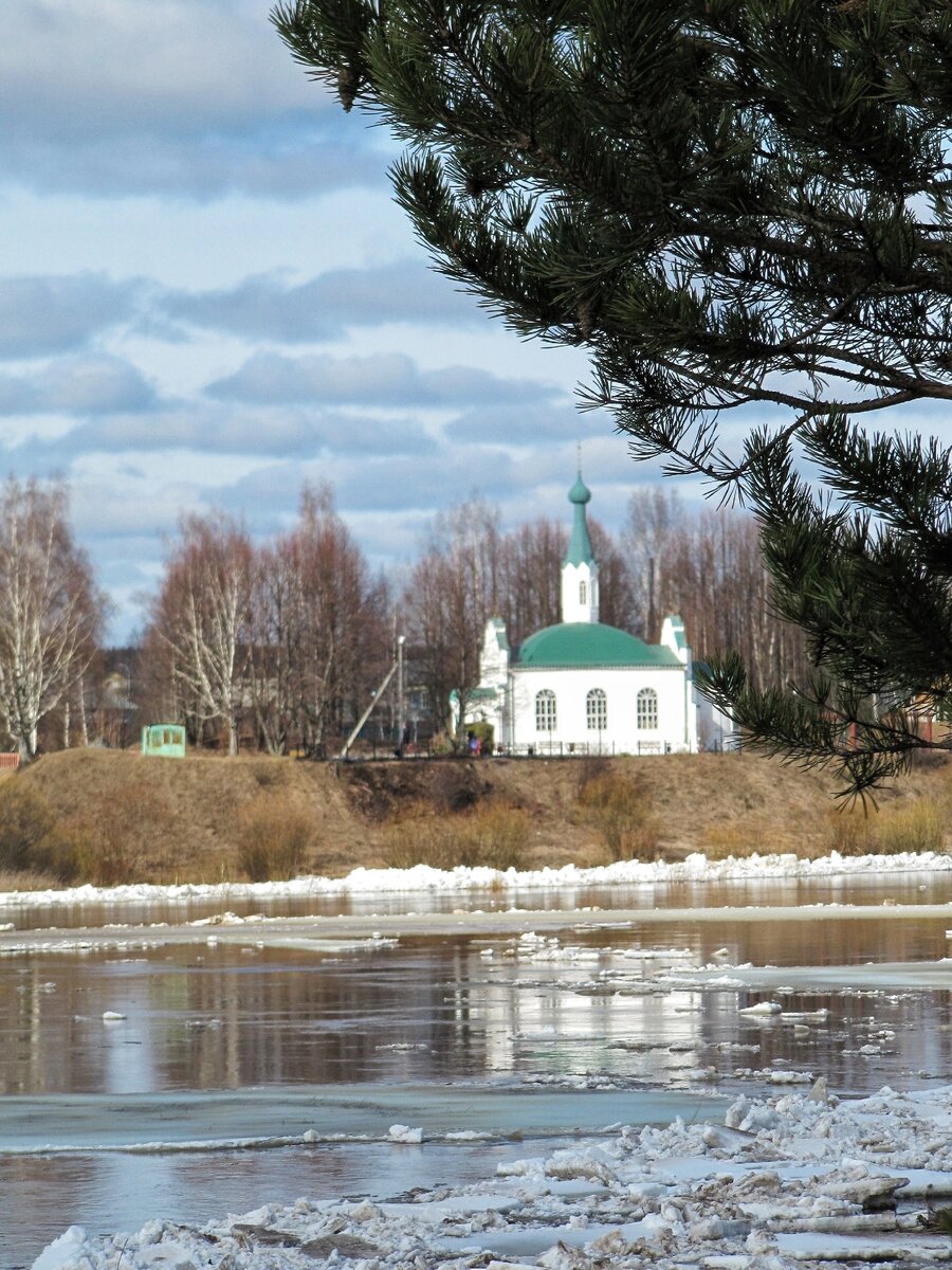 Ледоход на реке Юг