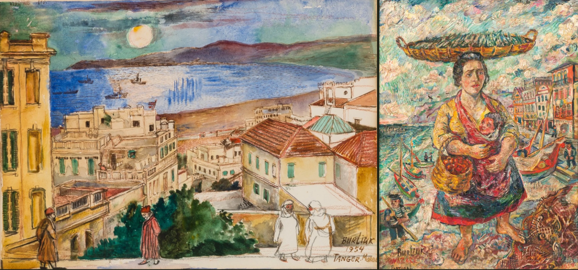 Художник Д.Д. Бурлюк