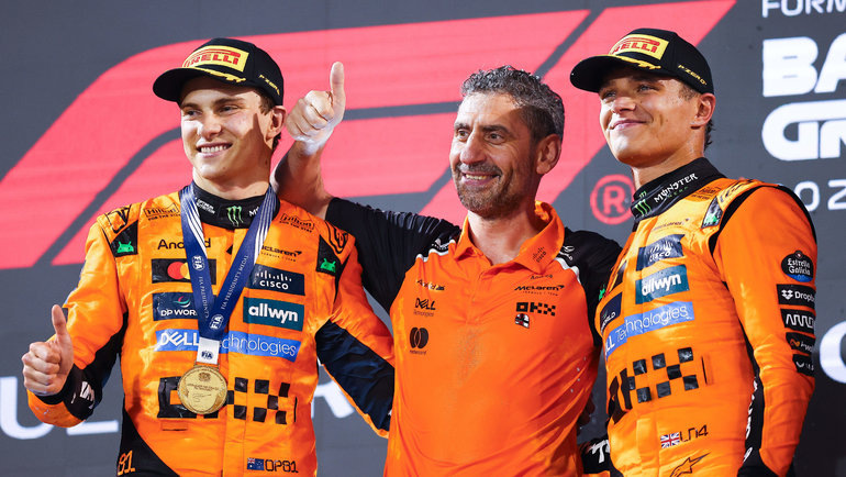    Оскар Пиастри и Ландо Норрис. Global Look Press