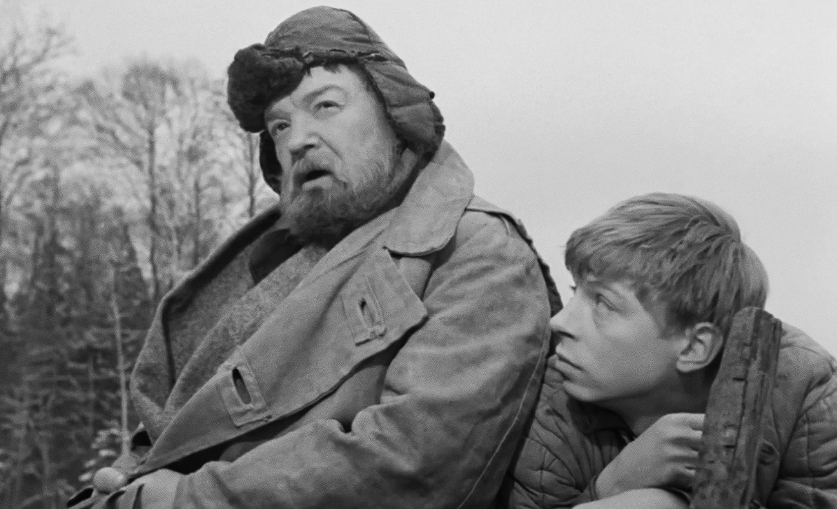 Кадр из фильма. Владимир Белокуров и Владимир Мартынов