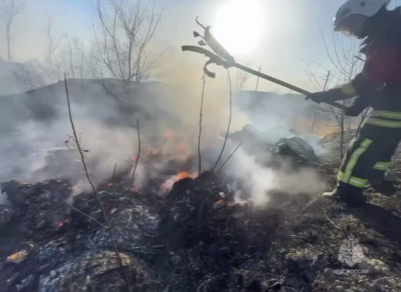     В Красноярском крае потушили 73 пала травы за неделю