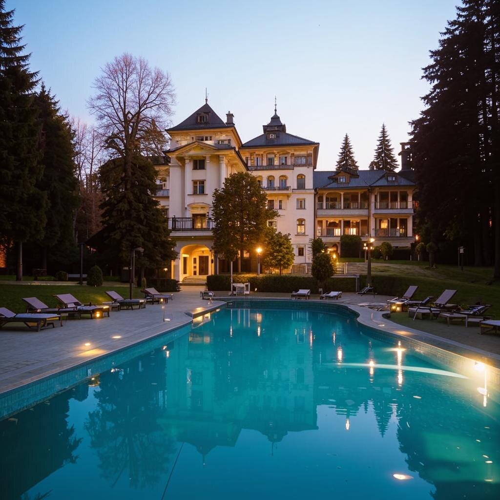 Лучшие санатории Крыма с лечением и бассейном