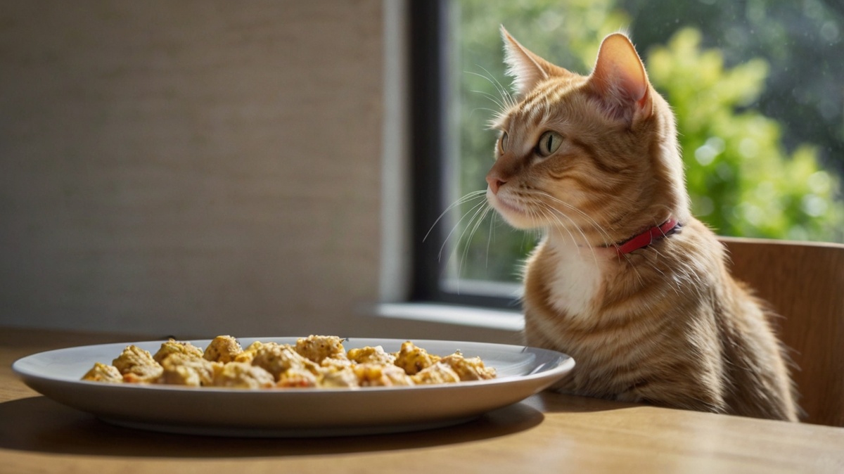 Варёное мясо без костей — безопасное дополнение к рациону кошки