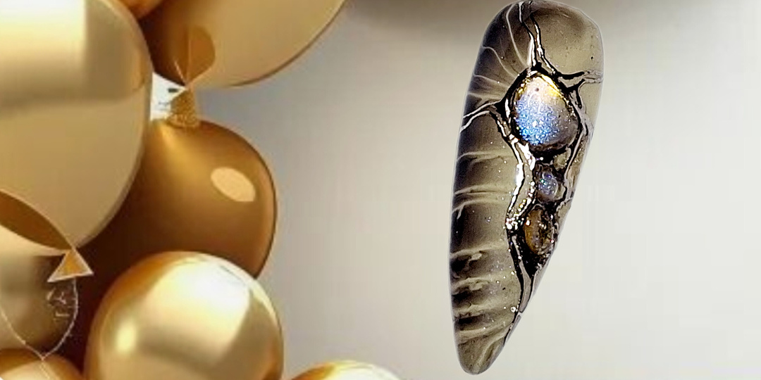 Две самые крутые техники дизайна ногтей. Абстракция +растекашки.