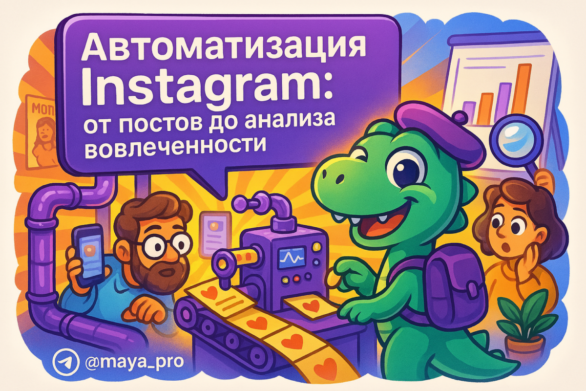    Автоматизация Instagram: как робот стал вашим маркетинговым гуру и спасет вас от рутины! Артур Хорошев
