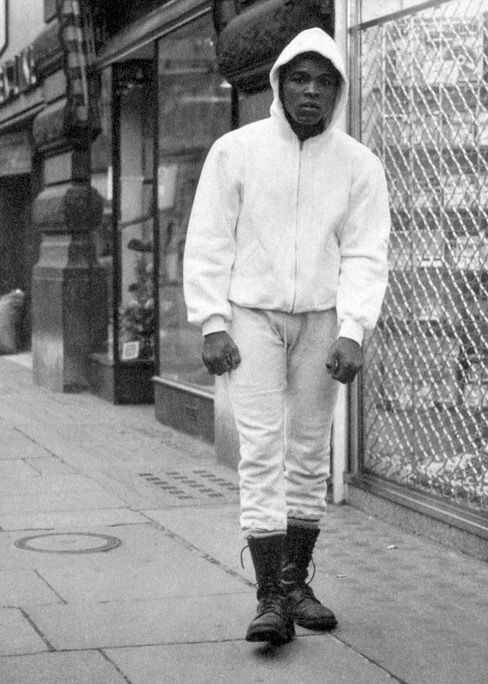 Мухаммед Али на пробежке