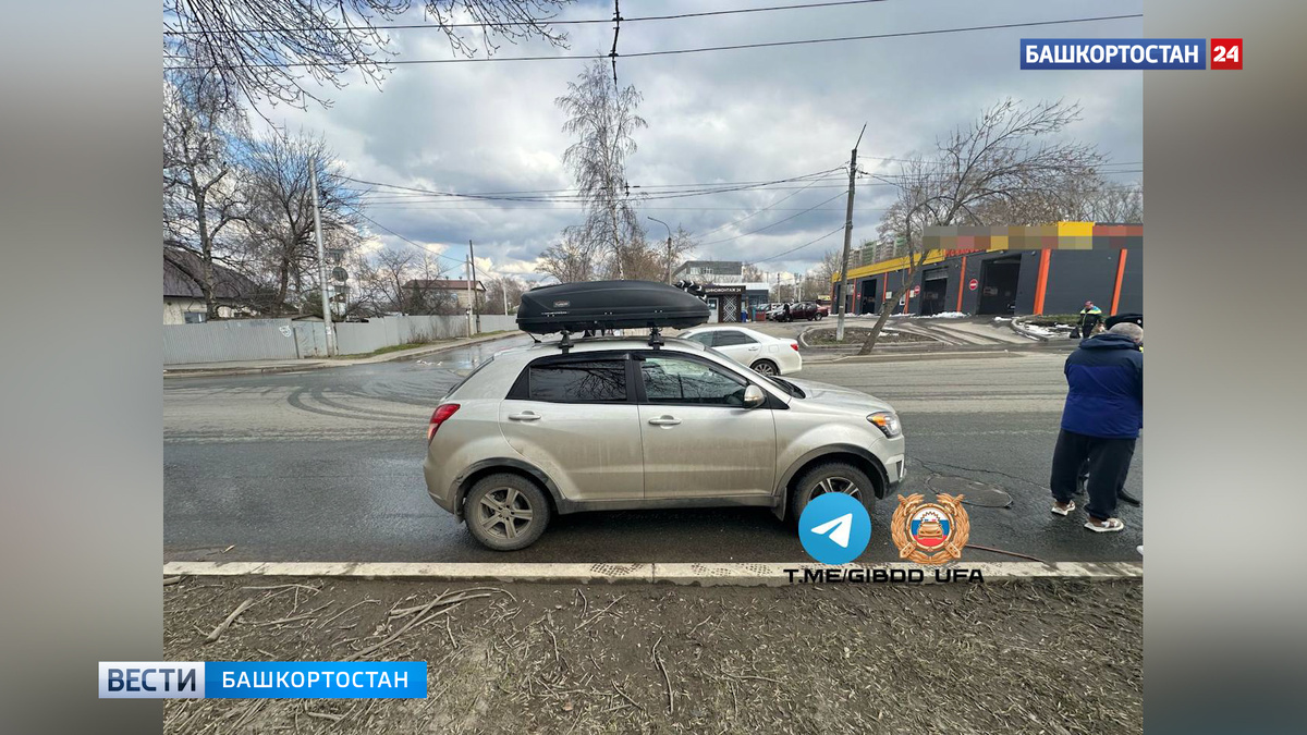    В уфимской Черниковке водитель SsangYong Actyon сбил 12-летнего подростка