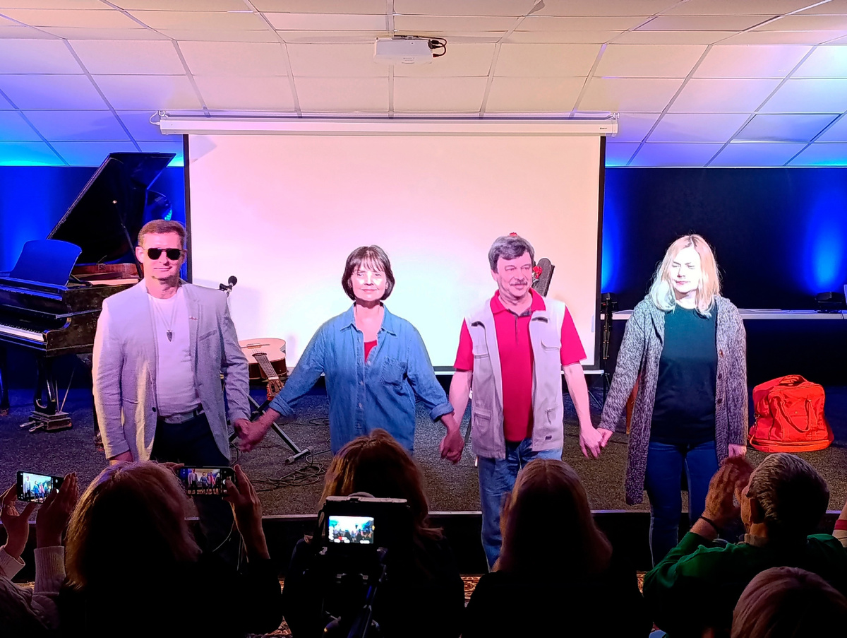 На премьерном спектакле в Арт-пространстве «Чёрный рояль»