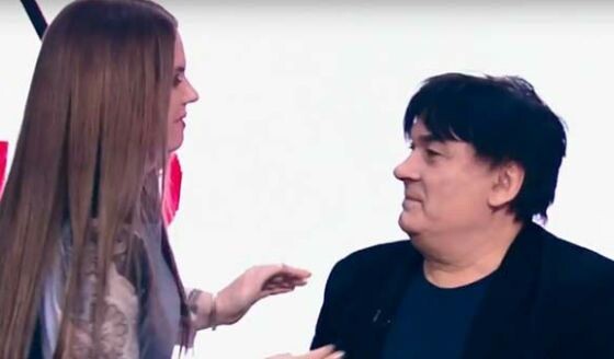Серов с дочерью Кристин