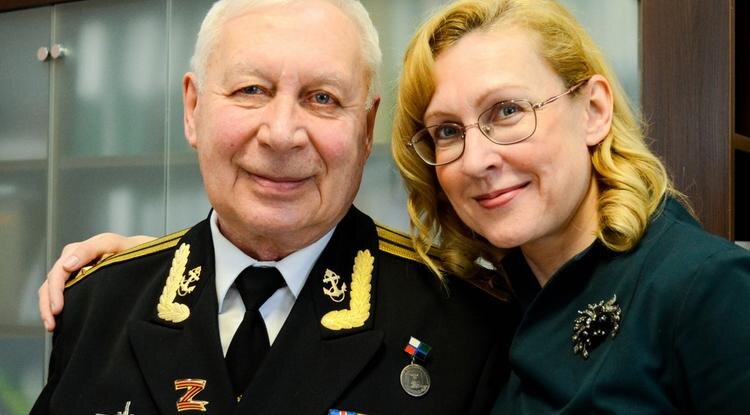 Владимир Носов с дочерью Мариной Фото: Арина Беседина