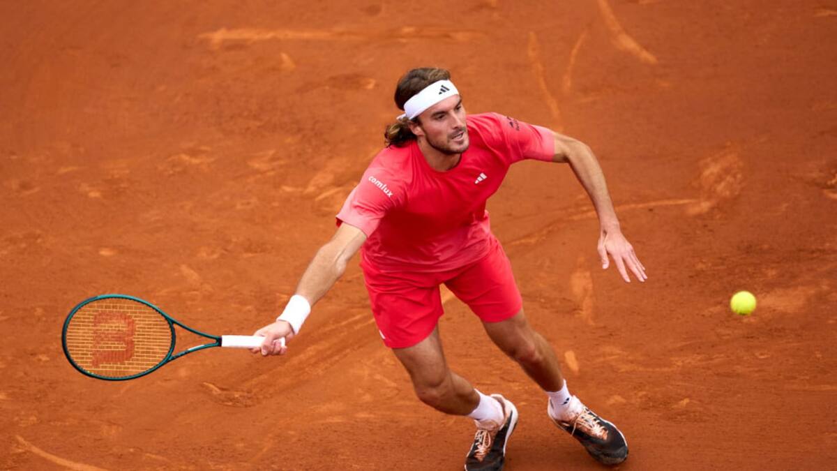 Фото: Alex Caparros
Стефанос Циципас дважды доходил в Барселоне до финала