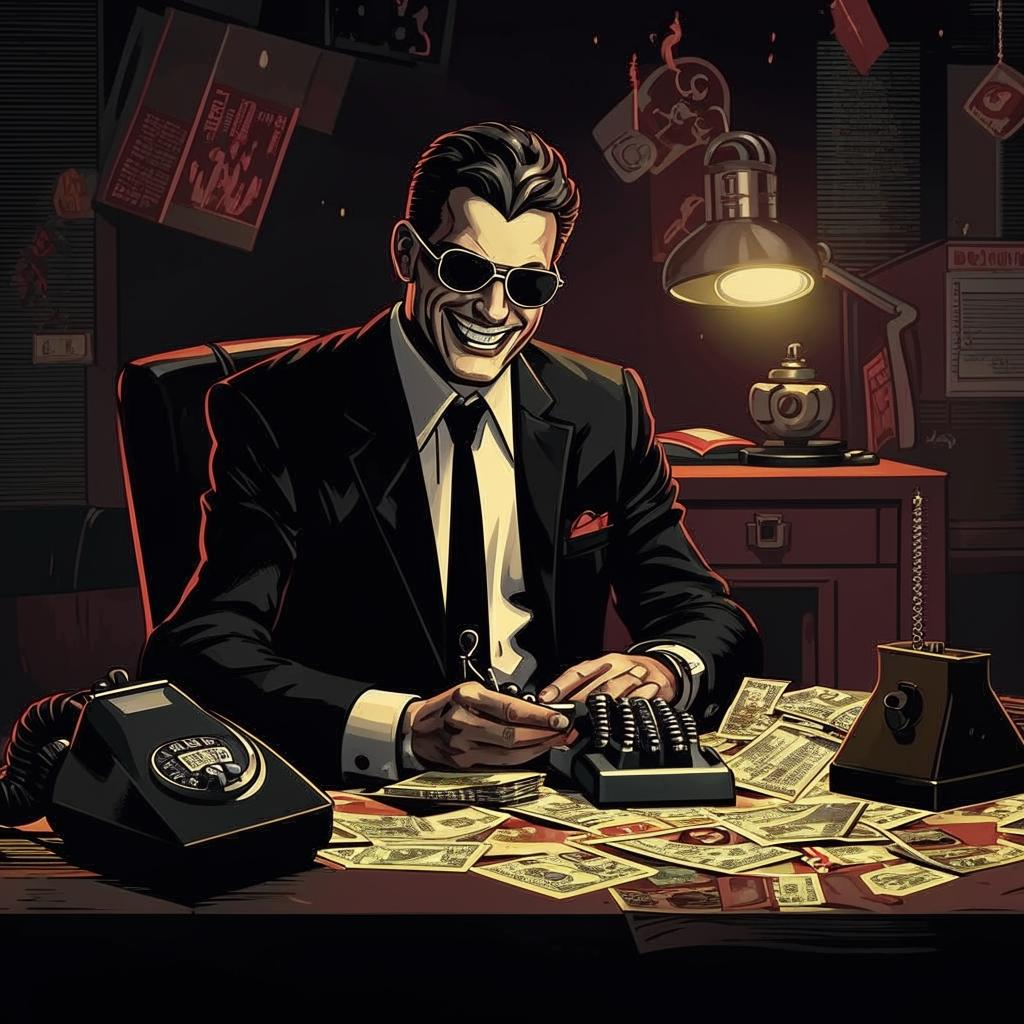 мошенник (в нашем мире выглядит иначе, но картинка прикольная, не так ли?)