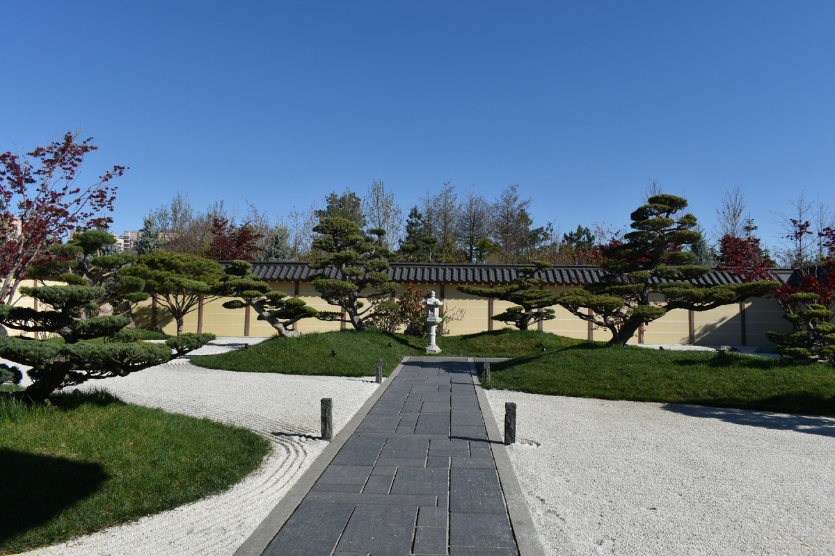 Сухой ландшафтный сад Карэсансуй