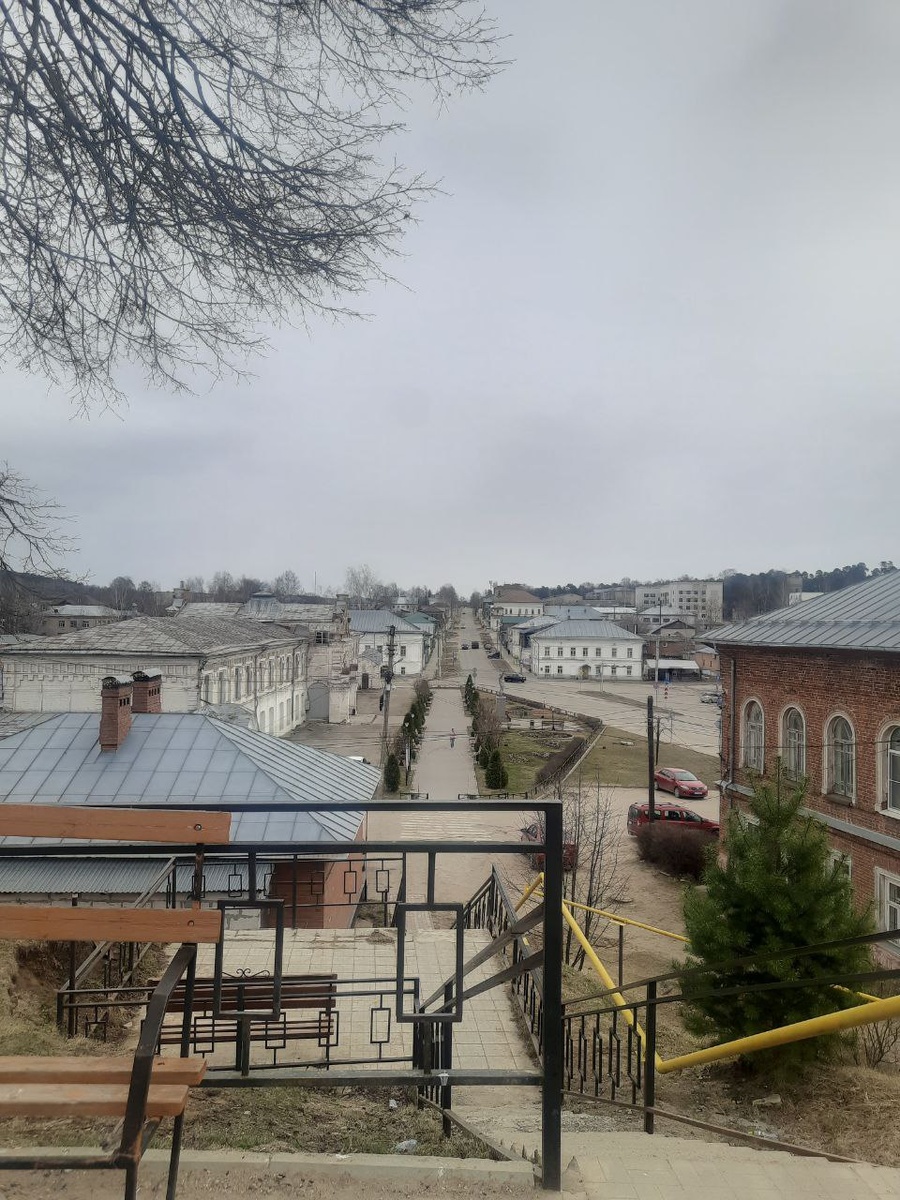 Вид на центральную площадь - Судиславль