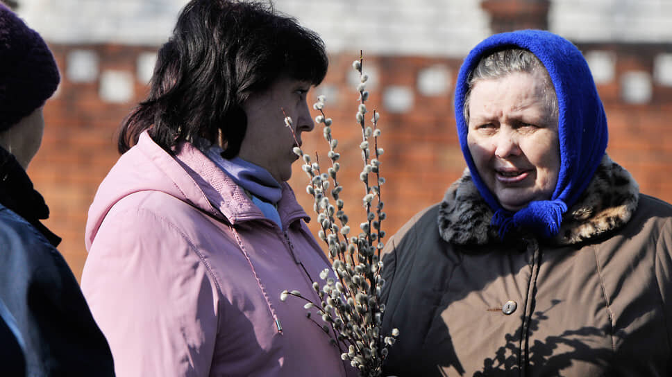 В православной традиции Вербное воскресенье входит в число двунадесятых, то есть в список 12 важнейших церковных праздников.📷Фото: Андрей Архипов / Коммерсантъ