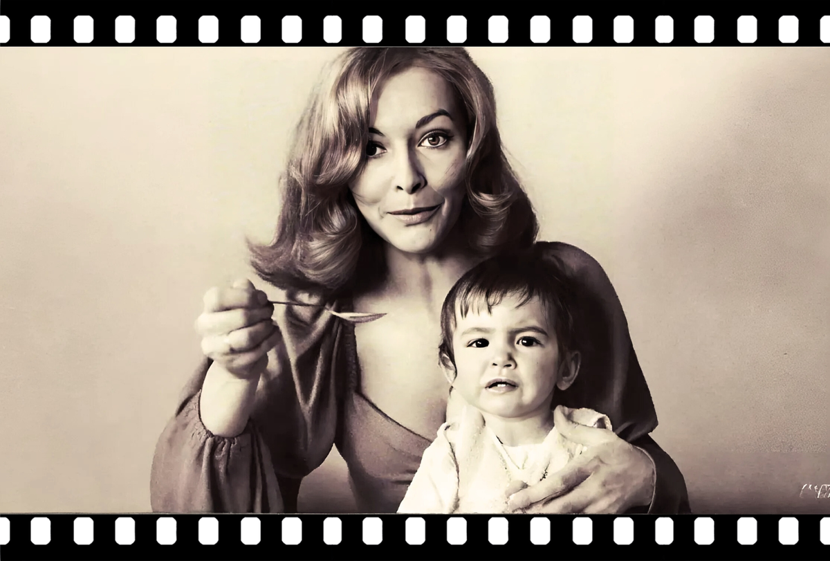 Барбара со своей дочкой Бася