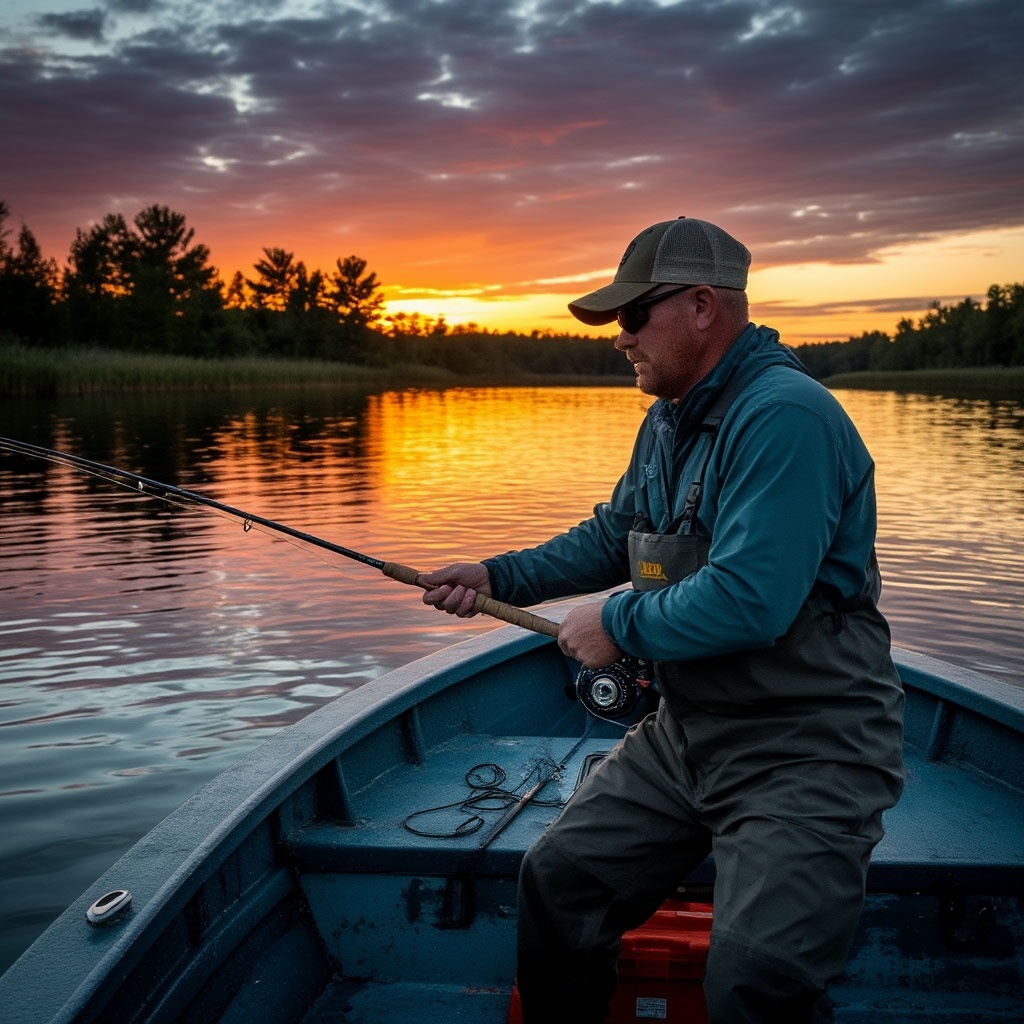 Рыбалка с лодки