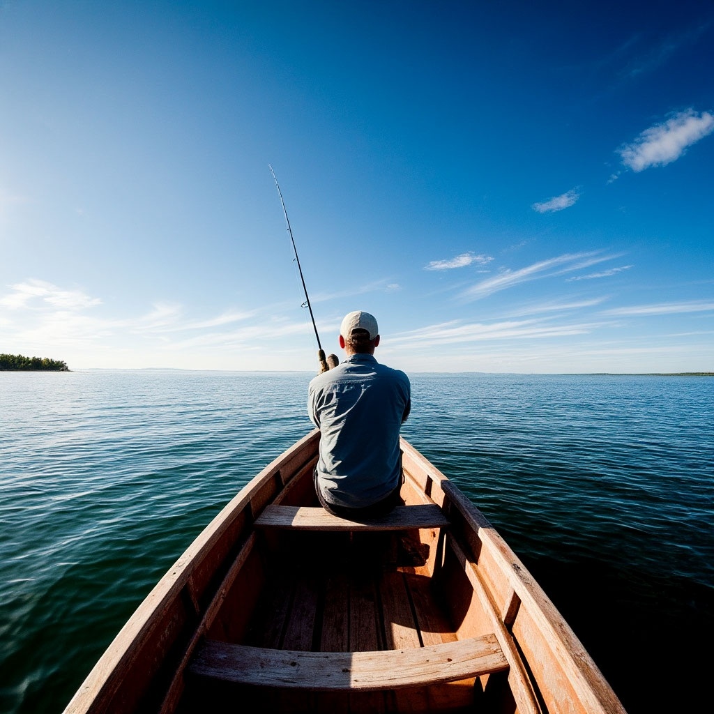 Рыбалка с лодки 
